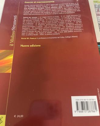 Libro di Macroeconomia ed esercizi
