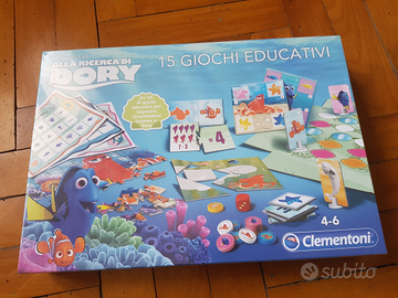 NUOVO Gioco Clementoni - DORY - 15 giochi - NUOVO