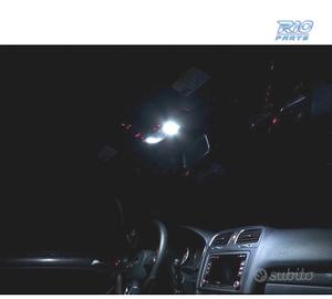 KIT 10 LAMPADE LED INTERNE PER VOLKSWAGEN VW GOLF 