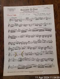 Spartiti e libri per flauto e flautisti