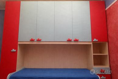 Cameretta /Letto a ponte (Design Nautico),smontata