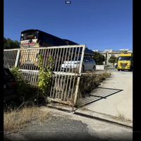 Cancello scorrevole in ferro 8x2,5m