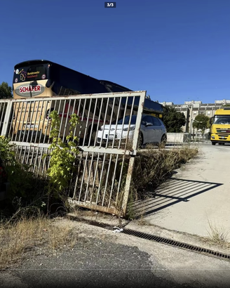 Cancello scorrevole in ferro 8x2,5 e MOTORE NUOVO!