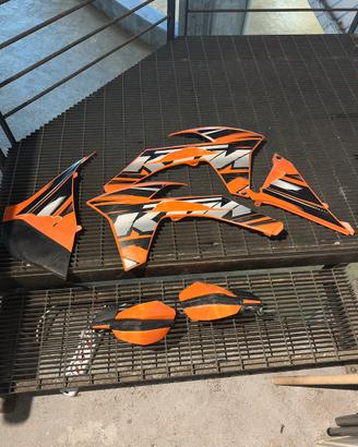 Plastiche ktm 2012-2016-MIX VARIE-DESCRIZIONE