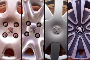 Borchie Copricerchi Usati PEUGEOT