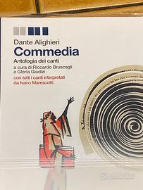commedia Dante Alighieri antologia dei cantii