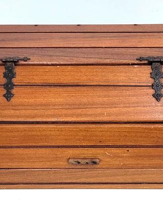 Portapane paniera in legno vintage  