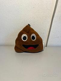 Peluche portachiavi Emoticon Popò Emoji cacca 12cm