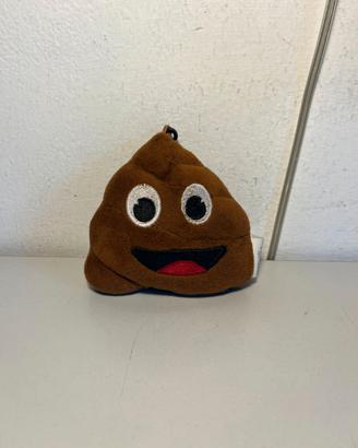 Peluche portachiavi Emoticon Popò Emoji cacca 12cm