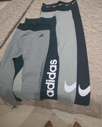  4 leggins donna xs s 