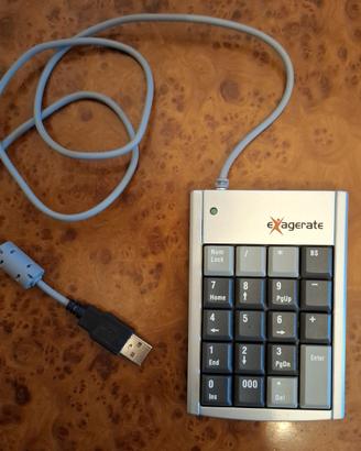 TASTIERINO NUMERICO USB EXAGERATE PER NOTEBOOK