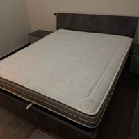 Letto Matrimoniale CONTENITORE + Materasso