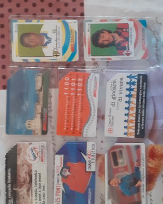 Carte Telefoniche Rare Lotto VINTAGE 1990