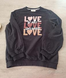 Felpa girocollo Original Marines 11-12 anni cotone