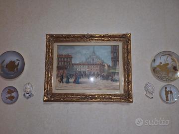 quadro antico vecchia Milano