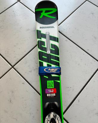 Sci rossignol react gt carnon 142 cm