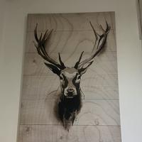 Quadro stampa cervo