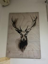Quadro stampa cervo