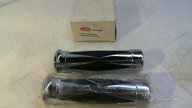 Coppia Manopole Moto Custom Scooter Universali caf