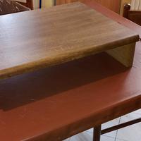 Alza schermo legno massiccio 