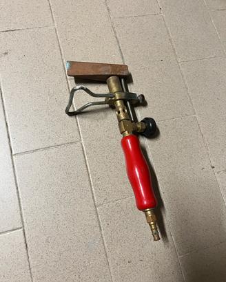 Cannello per saldatura a gas con mazza in rame