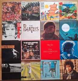 Vinili U2, Zucchero, B. Dylan, Genesis e altri