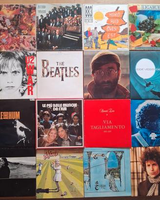 Vinili U2, Zucchero, B. Dylan, Genesis e altri