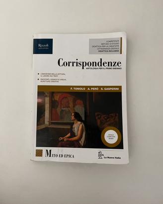 libro:  Corrispondenze (mito ed epica)
