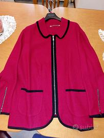 Giacca in lana cotta