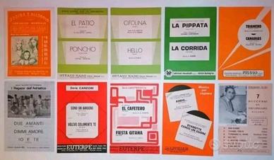 Spartiti per orchestra tango clarinetto sax