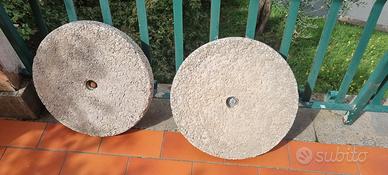 2 porta ombrellone in cemento