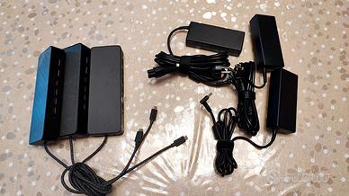 Kit 3 dock USBc hp Universal + alimentatori