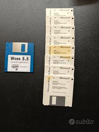 Microsoft WORD vers. 6.0 - 8 Floppy disk
