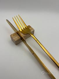 Set Poggiaposate in marmo