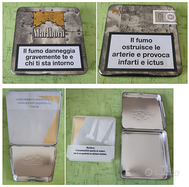 LOTTO 4 PORTA SIGARETTE IN METALLO