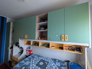 Armadio a ponte per cameretta