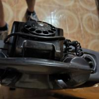 Telefono antico vintage funzionante