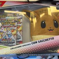 Pokémon Evo. Prismatiche collector con sacchetto