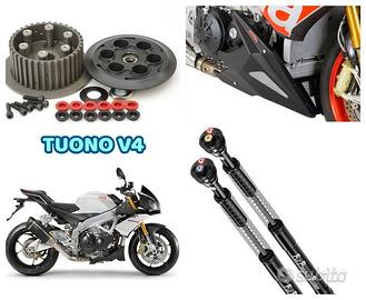 Aprilia Tuono V4 ricambi cartucce freni pedane 11-