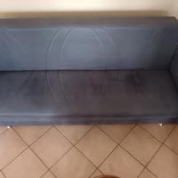 Divano 3 posti in velluto alcantara