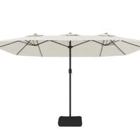 Telaio in acciaio per ombrellone con base a croce