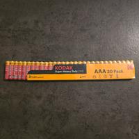 Pile Batterie Kodak A A A 30 Pack nuove sigillate