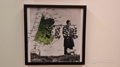 Quadro Collage Artista: Samaa Emad GAZA anno 2003.