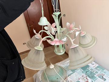 Lampadario 5 lampade