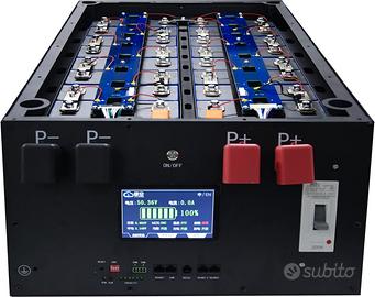 Celle e batterie complete lifepo4 per accumulo