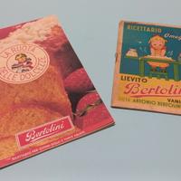 Ricettari Bertolini vintage anni 50 e 90 Mariarosa