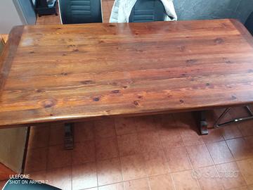 tavolo pino massello