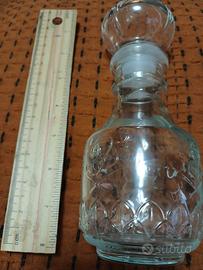 Vintage Bottiglietta con Tappo vetro cl. 200