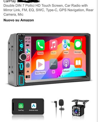 Stereo 2 din car play