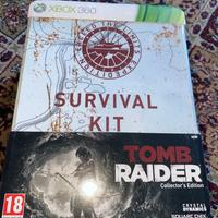 Tomb rider collector survival kit xbox 360